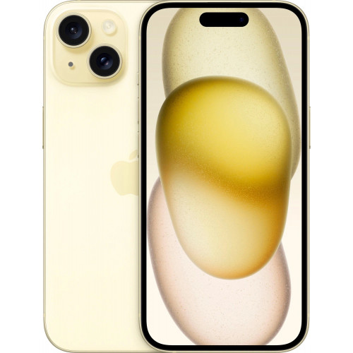 Смартфон Apple iPhone 15 256GB nano SIM + eSIM в цвете Yellow